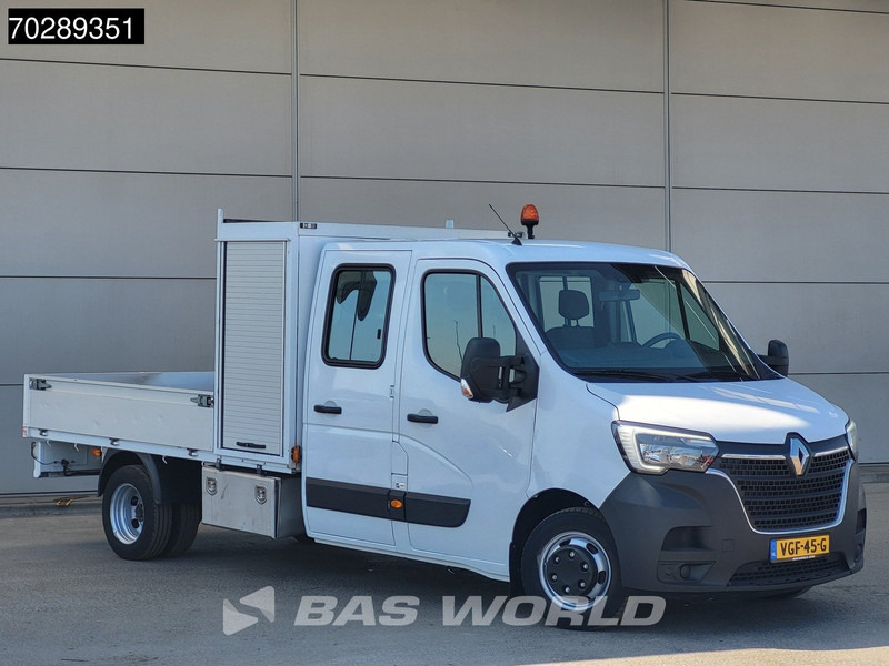 Renault Master 145PK Open Laadbak Dubbellucht 3,5t Trekhaak DC Dubbel Cabine Airco Cruise Euro6 Pritsche Pickup Open Box Airco Trekhaak Cruise contro - Малотоннажный бортовой грузовик: фото 3 Renault Master 145PK Open Laadbak Dubbellucht 3,5t Trekhaak DC Dubbel Cabine Airco Cruise Euro6 Pritsche Pickup Open Box Airco Trekhaak Cruise contro - Малотоннажный бортовой грузовик: фото 3