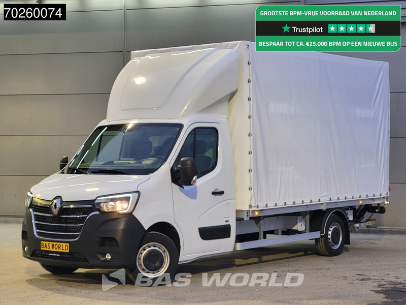 Renault Master 165PK Laadklep Schuifzeil Airco Cruise Bakwagen Meubelbak Zeilenwagen Schuifzeilen Plane 20m3 Airco Cruise control - Тентованный фургон: фото 1 Renault Master 165PK Laadklep Schuifzeil Airco Cruise Bakwagen Meubelbak Zeilenwagen Schuifzeilen Plane 20m3 Airco Cruise control - Тентованный фургон: фото 1