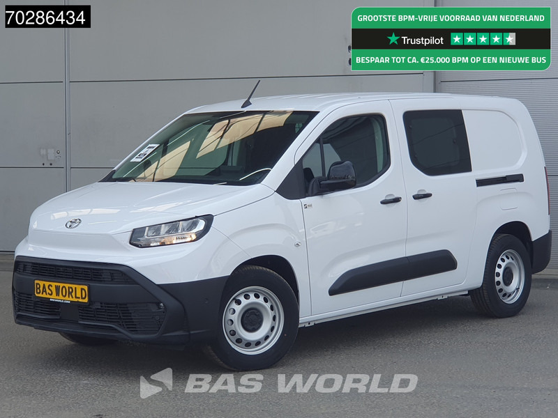 Toyota ProAce City Active 136pk Elektrisch 50kWh Long 2x Schuifdeur WLTP 275km LED Airco CarPlay Camera Parkeersensoren 3m3 Airco Cruise control - Легковой фургон, Электрический фургон: фото 1 Toyota ProAce City Active 136pk Elektrisch 50kWh Long 2x Schuifdeur WLTP 275km LED Airco CarPlay Camera Parkeersensoren 3m3 Airco Cruise control - Легковой фургон, Электрический фургон: фото 1