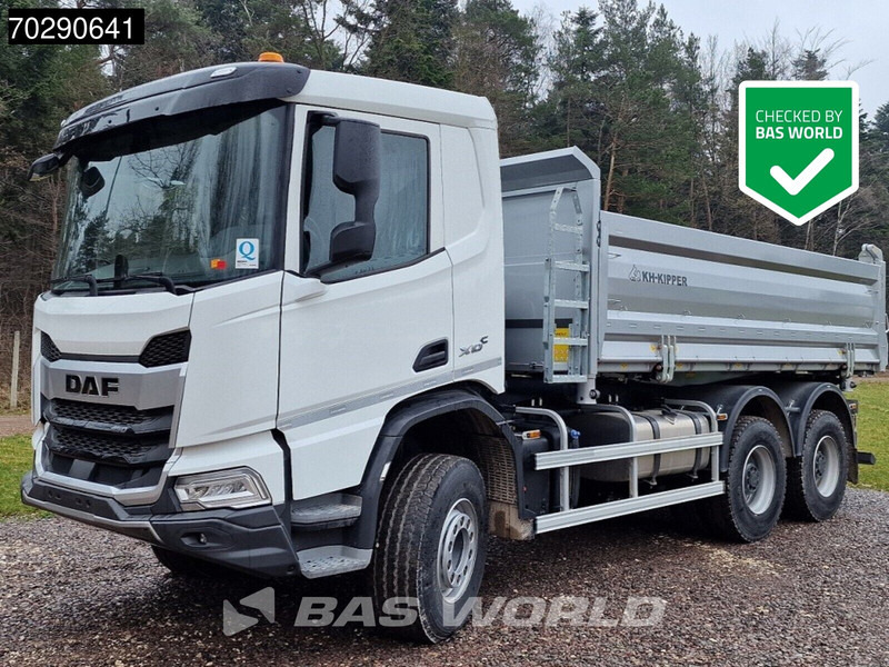 DAF XD 450 XD 6X4 NEW! 12m3 KH 3-way Tipper Big-Axle Steel suspension Euro 6 - Самосвал: фото 1 DAF XD 450 XD 6X4 NEW! 12m3 KH 3-way Tipper Big-Axle Steel suspension Euro 6 - Самосвал: фото 1