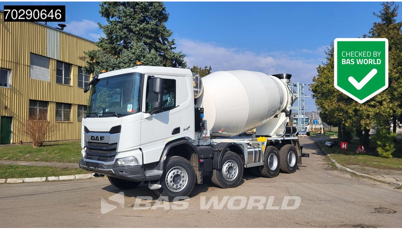 DAF XD 450 XD 8X4 NEW! 10m3 FML Mixer Automatic Big-Axle Euro 6 - Автобетоносмеситель: фото 1 DAF XD 450 XD 8X4 NEW! 10m3 FML Mixer Automatic Big-Axle Euro 6 - Автобетоносмеситель: фото 1