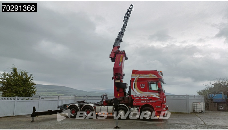 DAF XF105.510 XF 8X4 Palfinger PK150.002 9x Extensions Winch Big-Axle Euro 5 Kran Crane - Грузовик бортовой/ Платформа, Автоманипулятор: фото 3 DAF XF105.510 XF 8X4 Palfinger PK150.002 9x Extensions Winch Big-Axle Euro 5 Kran Crane - Грузовик бортовой/ Платформа, Автоманипулятор: фото 3