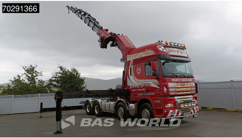 DAF XF105.510 XF 8X4 Palfinger PK150.002 9x Extensions Winch Big-Axle Euro 5 Kran Crane - Грузовик бортовой/ Платформа, Автоманипулятор: фото 2 DAF XF105.510 XF 8X4 Palfinger PK150.002 9x Extensions Winch Big-Axle Euro 5 Kran Crane - Грузовик бортовой/ Платформа, Автоманипулятор: фото 2