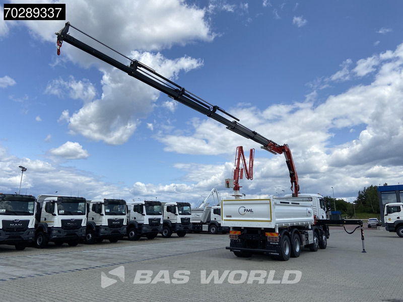 MAN TGS 35.440 8X4 NEW! Fassi F275.026 Kran Crane 13m3 3-Sided Tipper Big-Axle Euro 6 - Самосвал, Автоманипулятор: фото 5 MAN TGS 35.440 8X4 NEW! Fassi F275.026 Kran Crane 13m3 3-Sided Tipper Big-Axle Euro 6 - Самосвал, Автоманипулятор: фото 5