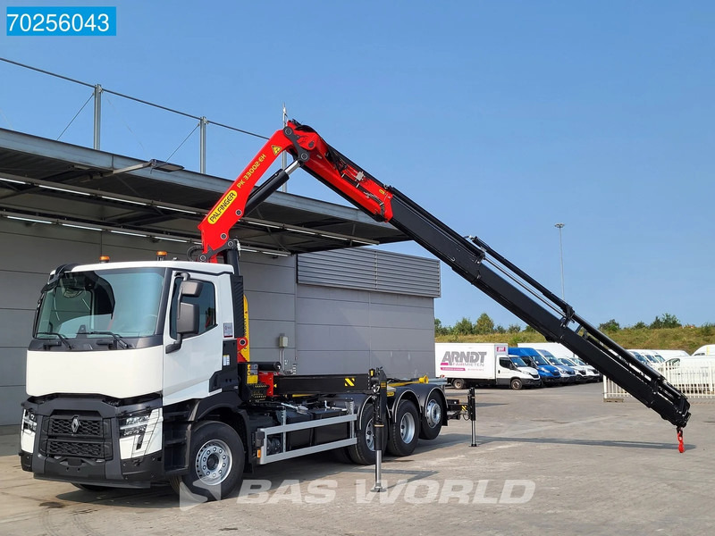 Renault C 480 8X4 NEW! Palfinger PK33002 Kran Crane + 22tons Pallift EURO 6 - Крюковой мультилифт, Автоманипулятор: фото 5 Renault C 480 8X4 NEW! Palfinger PK33002 Kran Crane + 22tons Pallift EURO 6 - Крюковой мультилифт, Автоманипулятор: фото 5