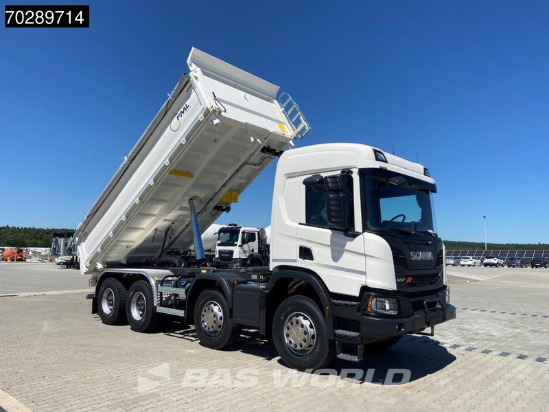 Scania P420 8X4 NEW! 13,5m3 3-way tipper Hardox450 Steel Steelsuspension Euro 6 - Самосвал: фото 3 Scania P420 8X4 NEW! 13,5m3 3-way tipper Hardox450 Steel Steelsuspension Euro 6 - Самосвал: фото 3