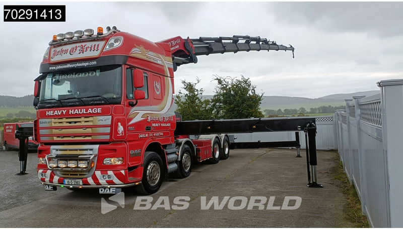 DAF XF105.510 XF 8X4 Palfinger PK150.002 Kran Crane Winch Fifth Wheel Big-Axle Euro 5 - Тягач: фото 5 DAF XF105.510 XF 8X4 Palfinger PK150.002 Kran Crane Winch Fifth Wheel Big-Axle Euro 5 - Тягач: фото 5