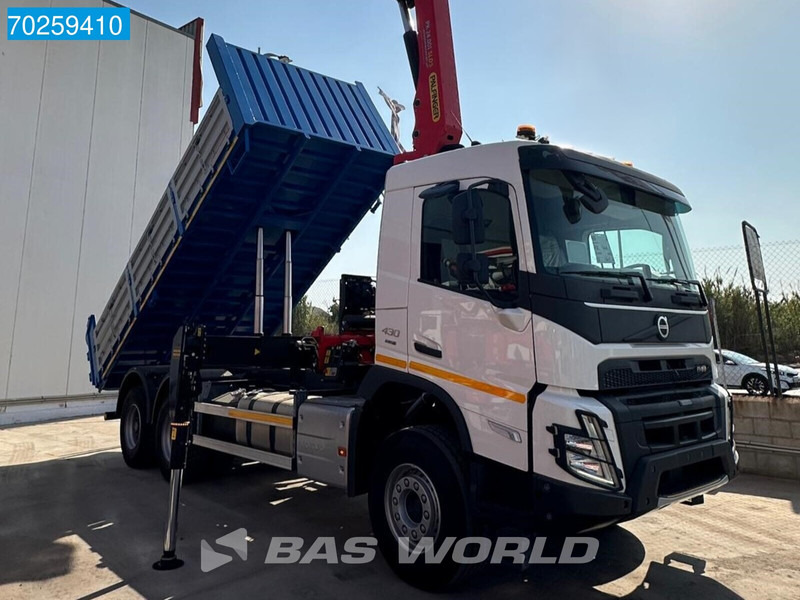 Volvo FMX 430 6X4 Palfinger PK24.001 SLD5 Kran Crane 12m3 Big-Axle Euro 6 - Самосвал, Автоманипулятор: фото 5 Volvo FMX 430 6X4 Palfinger PK24.001 SLD5 Kran Crane 12m3 Big-Axle Euro 6 - Самосвал, Автоманипулятор: фото 5