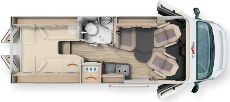Новый Кастенваген Malibu Van Comfort GT Skyview 640 LE: фото 1