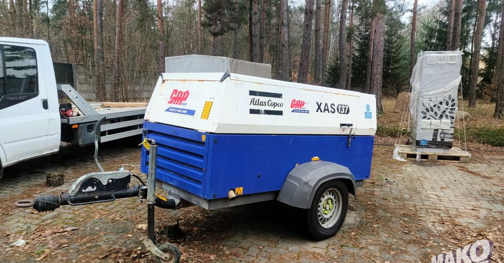 Atlas Copco XAS 137 - Электрогенератор: фото 1 Atlas Copco XAS 137 - Электрогенератор: фото 1