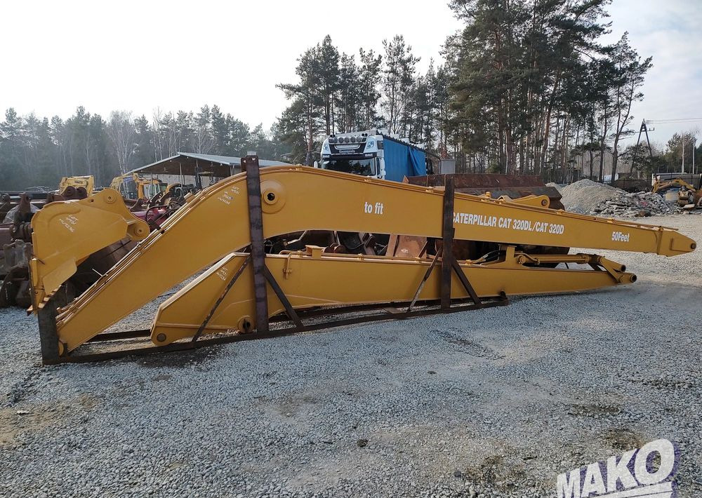 Новый Стрела для Строительной техники NOWE Ramię 50ft (15,5m) long reach do koparki Caterpillar 320 D DL: фото 1
