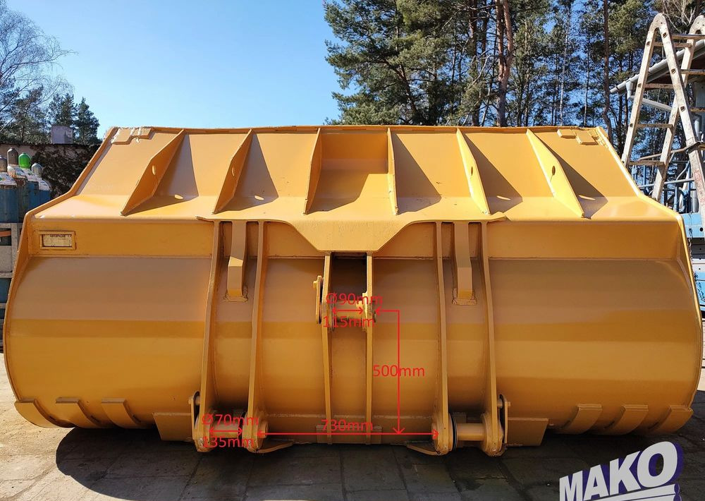Łyżka CAT 300cm do ładowarki CAT 963C 972 980 5,5m³ - Навесное оборудование для Строительной техники: фото 4 Łyżka CAT 300cm do ładowarki CAT 963C 972 980 5,5m³ - Навесное оборудование для Строительной техники: фото 4