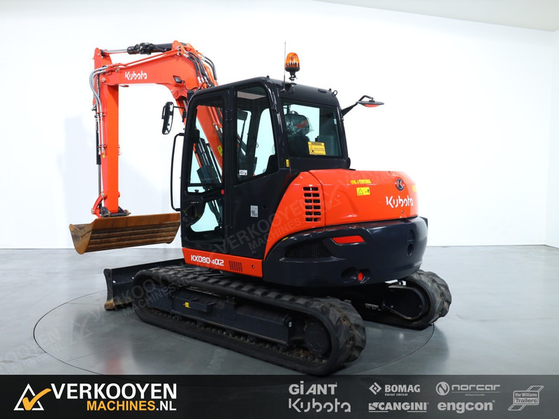 Kubota KX080-4a2 Mono - Мини-экскаватор: фото 3 Kubota KX080-4a2 Mono - Мини-экскаватор: фото 3
