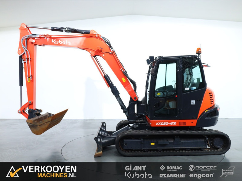 Kubota KX080-4a2 Mono - Мини-экскаватор: фото 2 Kubota KX080-4a2 Mono - Мини-экскаватор: фото 2