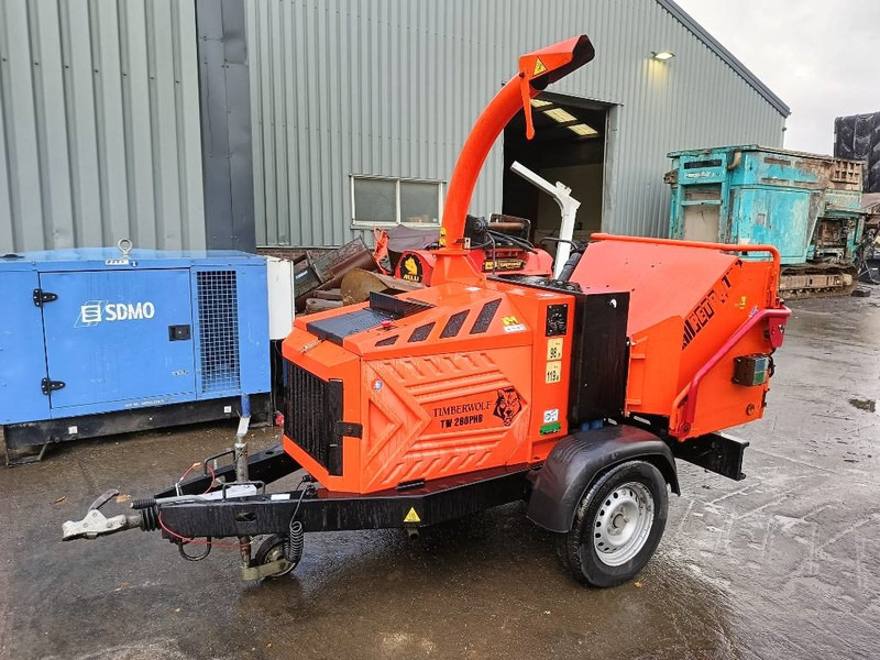Измельчитель древесины Timberwolf TW280 PHB houtversnipperaar shredder 210mm 6,5t/h: фото 9