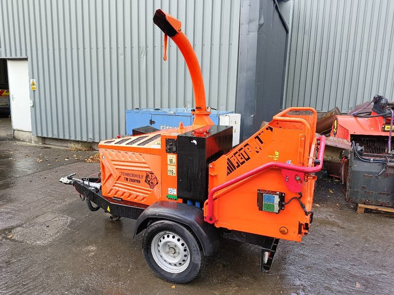 Измельчитель древесины Timberwolf TW280 PHB houtversnipperaar shredder 210mm 6,5t/h: фото 7