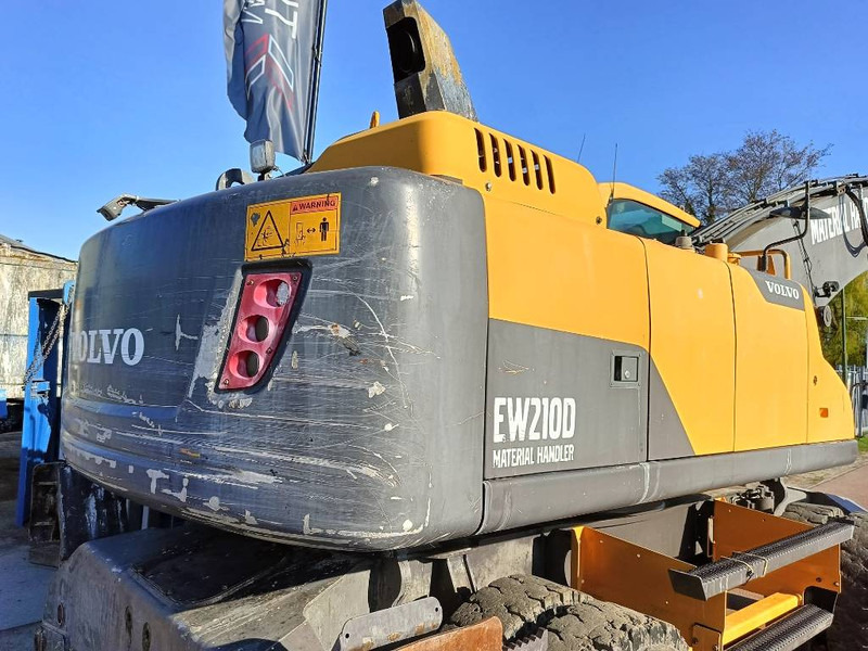 Перегружатель для транспортировки мусора Volvo EW 210 D waste industry handler 25ton umslagbagger: фото 19