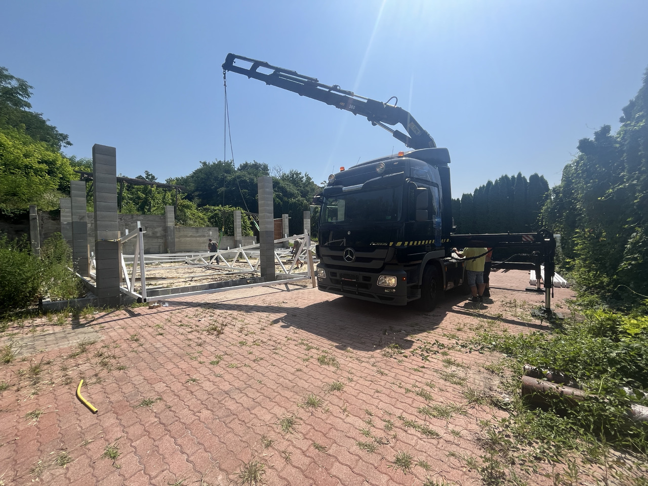 MERCEDES-BENZ 2548 6X2  TOIMIL CRANE 36T ORIG.204.000km! в лизинг MERCEDES-BENZ 2548 6X2  TOIMIL CRANE 36T ORIG.204.000km!: фото 6