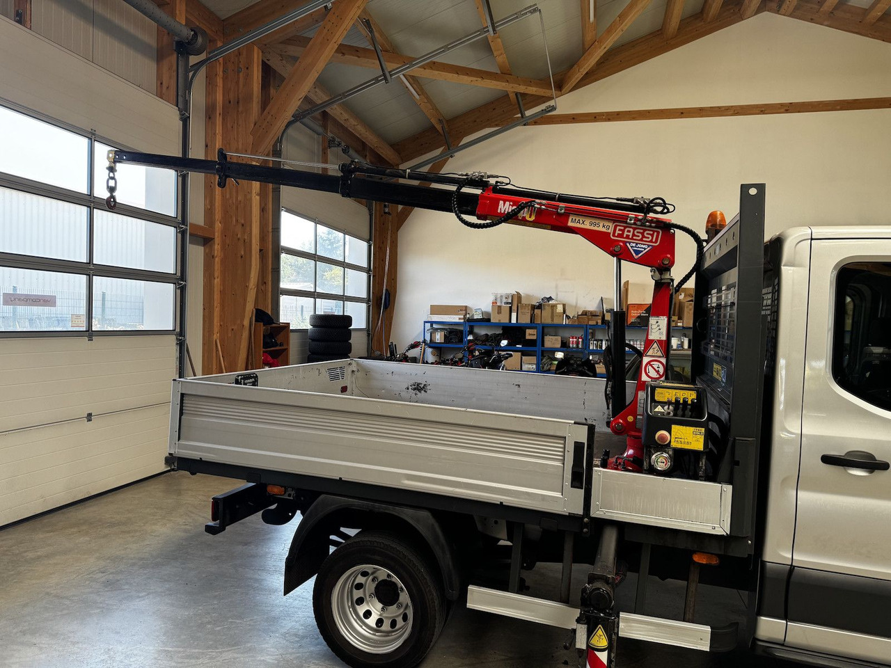 Ford Transit FT 350 DokaTdCI 1.2t Fassi Kran - Малотоннажный бортовой грузовик, Грузопассажирский фургон: фото 5 Ford Transit FT 350 DokaTdCI 1.2t Fassi Kran - Малотоннажный бортовой грузовик, Грузопассажирский фургон: фото 5