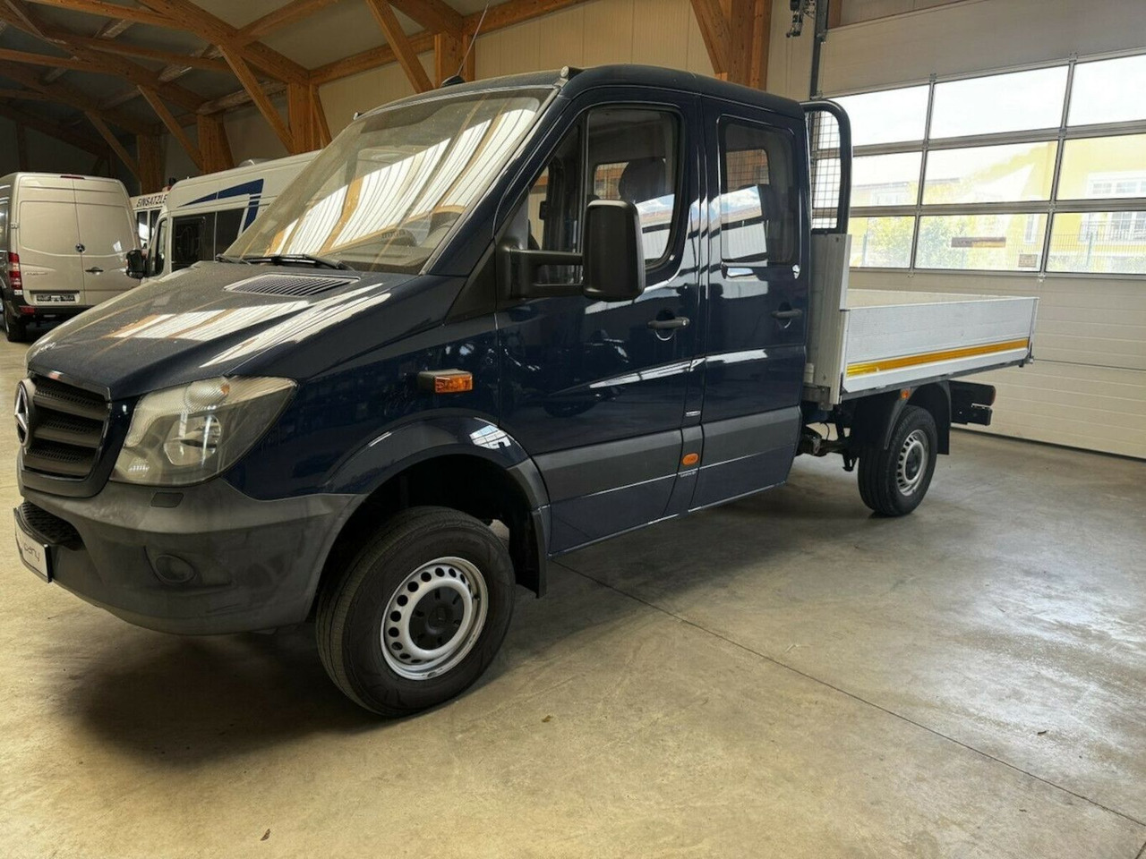 Mercedes-Benz Sprinter 313 CDI Doka 4x4 Autom. AHK 3.5t - Малотоннажный бортовой грузовик, Грузопассажирский фургон: фото 1 Mercedes-Benz Sprinter 313 CDI Doka 4x4 Autom. AHK 3.5t - Малотоннажный бортовой грузовик, Грузопассажирский фургон: фото 1