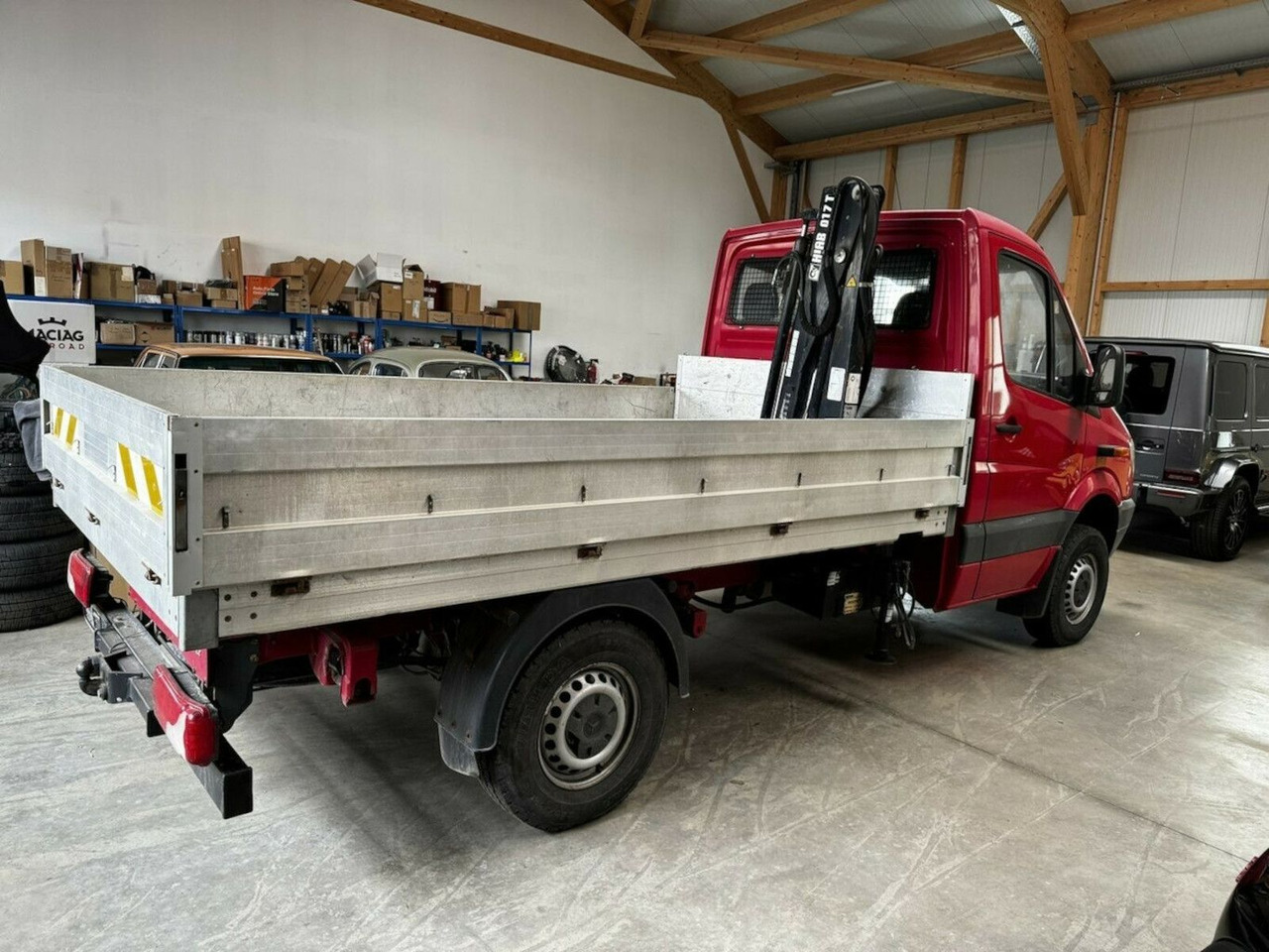Mercedes-Benz Sprinter 315 CDI 4x4 Allrad HIAB Kran 017T - Малотоннажный бортовой грузовик: фото 5 Mercedes-Benz Sprinter 315 CDI 4x4 Allrad HIAB Kran 017T - Малотоннажный бортовой грузовик: фото 5
