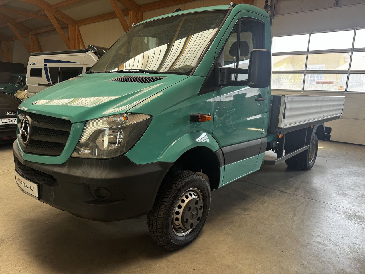 Mercedes-Benz Sprinter 513 CDI 4x4 Allrad Pritsche 3.5t - Малотоннажный бортовой грузовик: фото 1 Mercedes-Benz Sprinter 513 CDI 4x4 Allrad Pritsche 3.5t - Малотоннажный бортовой грузовик: фото 1