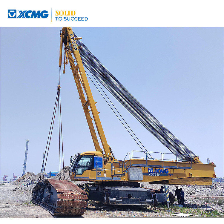 XCMG Official Hydraulic Lifting Crawler Crane XGC650 650 Used Mobile Crane Price For Sale - Гусеничный кран: фото 1 XCMG Official Hydraulic Lifting Crawler Crane XGC650 650 Used Mobile Crane Price For Sale - Гусеничный кран: фото 1