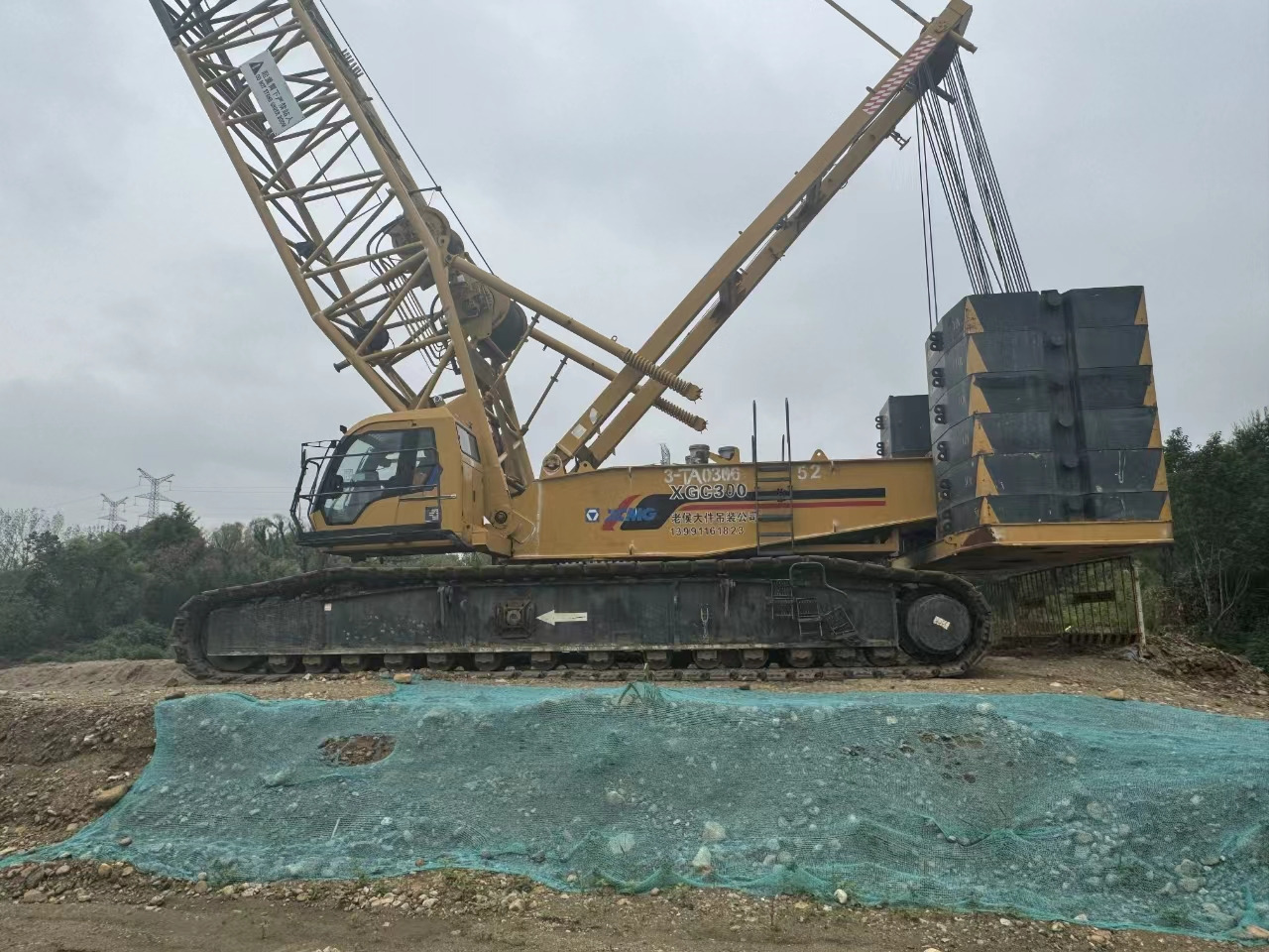 Гусеничный кран XCMG Official Second Hand Crawler Crane Lifting Equipment Mobile XGC300 300 Ton Crane Price: фото 7