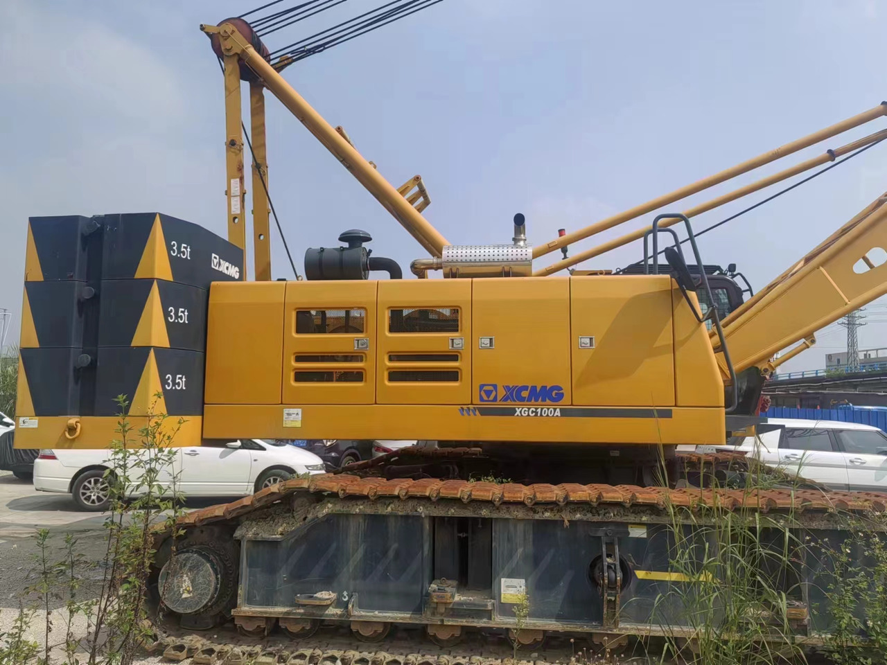 XCMG Official Used 100 Ton Mobile Crane XGC100A Hydraulic Lattice Boom Crawler Crane For Sale - Гусеничный кран: фото 2 XCMG Official Used 100 Ton Mobile Crane XGC100A Hydraulic Lattice Boom Crawler Crane For Sale - Гусеничный кран: фото 2