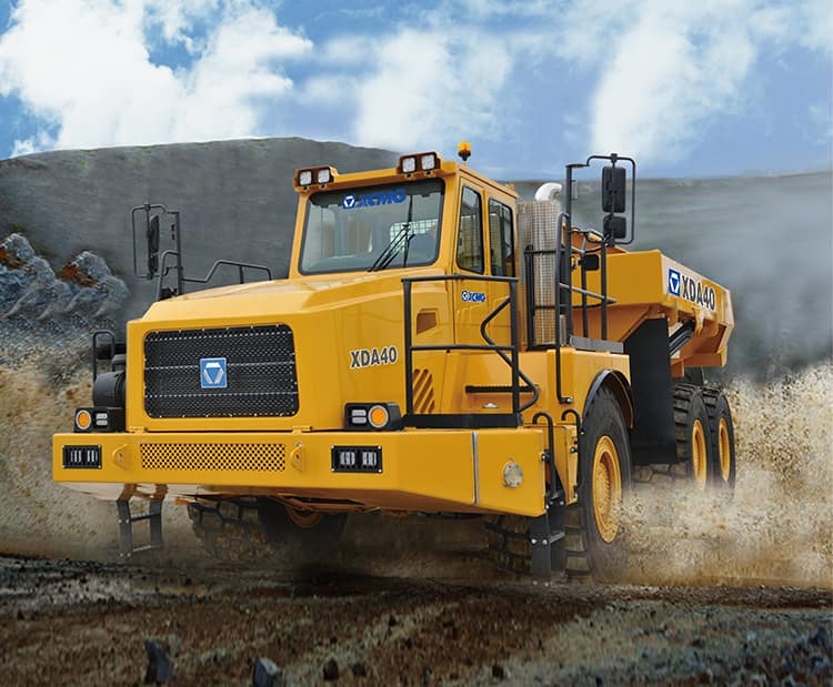 Сочленённый самосвал XCMG Official Used 6x6 Mine Articulated Dump Truck 40ton Mining Truck XDA40: фото 7