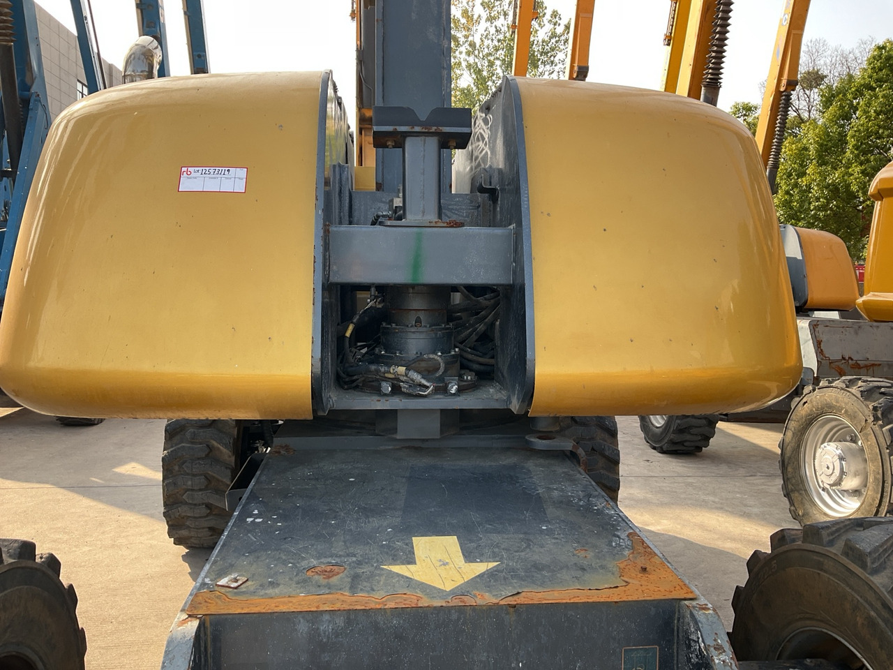 Телескопический подъемник XCMG Official Used Cherry Picker Boom Lift 26m GTBZ26S Aerial Work Platform Price List: фото 9