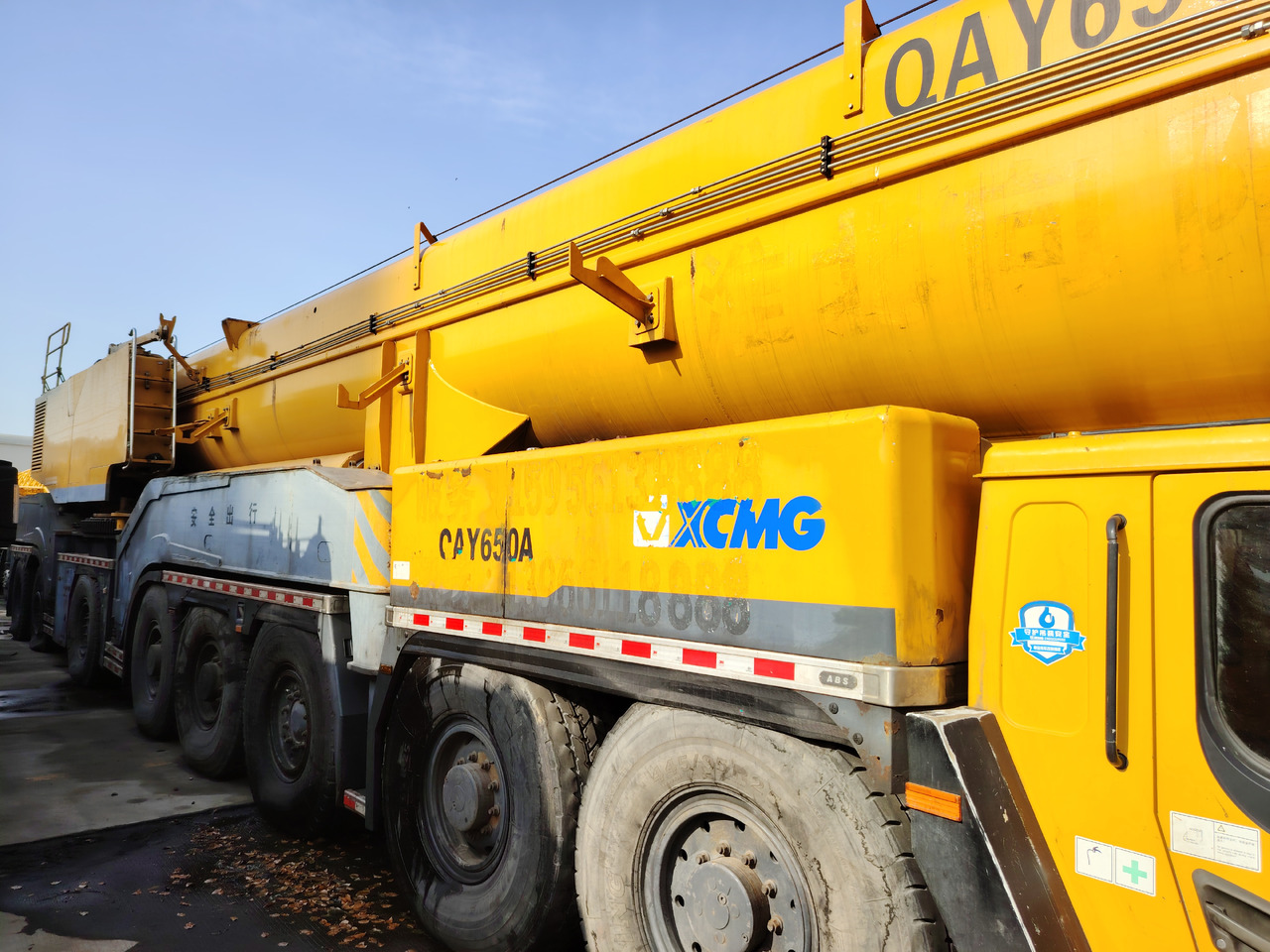 XCMG Official Used Heavy Duty Hydraulics Crane QAY650A All Terrain Cranes For Sale 650 Ton - Вседорожный кран: фото 5 XCMG Official Used Heavy Duty Hydraulics Crane QAY650A All Terrain Cranes For Sale 650 Ton - Вседорожный кран: фото 5