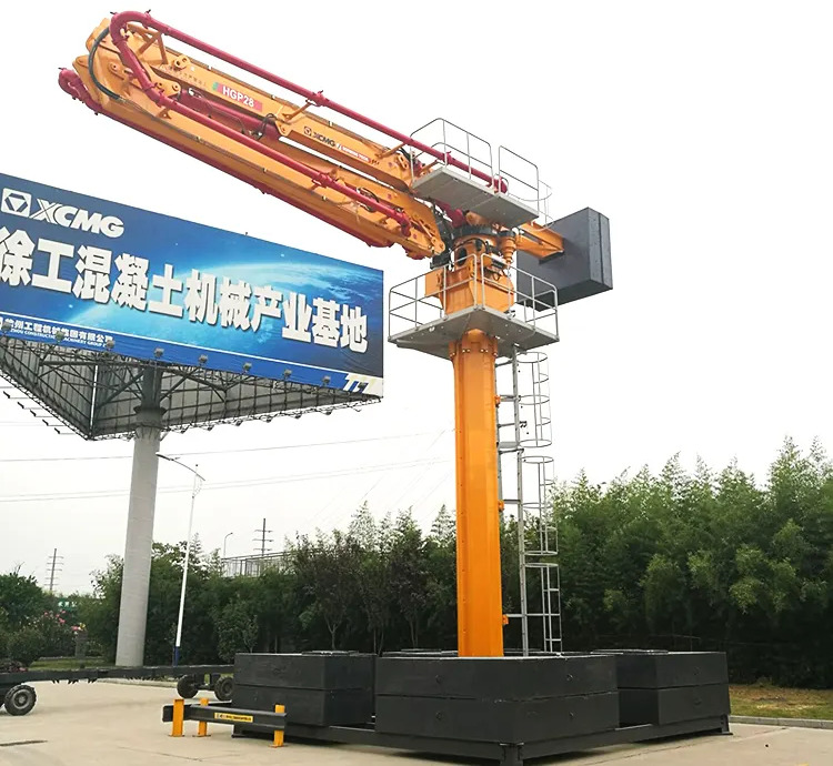 XCMG Schwing Concrete Distributor HGP32 High Efficiency 22kw 32m Hydraulic Spider Concrete Placing Boom Made in China - Бетононасос стационарный: фото 3 XCMG Schwing Concrete Distributor HGP32 High Efficiency 22kw 32m Hydraulic Spider Concrete Placing Boom Made in China - Бетононасос стационарный: фото 3