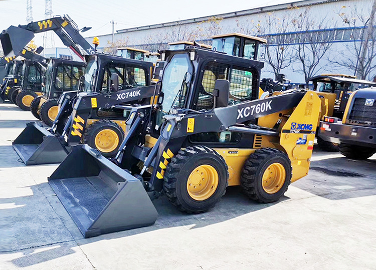 XCMG official XC760K mini skid steer loader in stock - Мини-погрузчик с бортовым поворотом: фото 3 XCMG official XC760K mini skid steer loader in stock - Мини-погрузчик с бортовым поворотом: фото 3