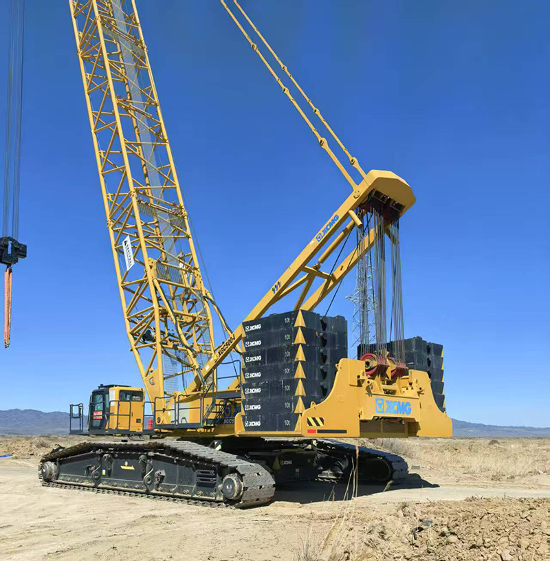 Мобильный кран XCMG used 500 ton XGC500-I mobile crawler crane price: фото 6