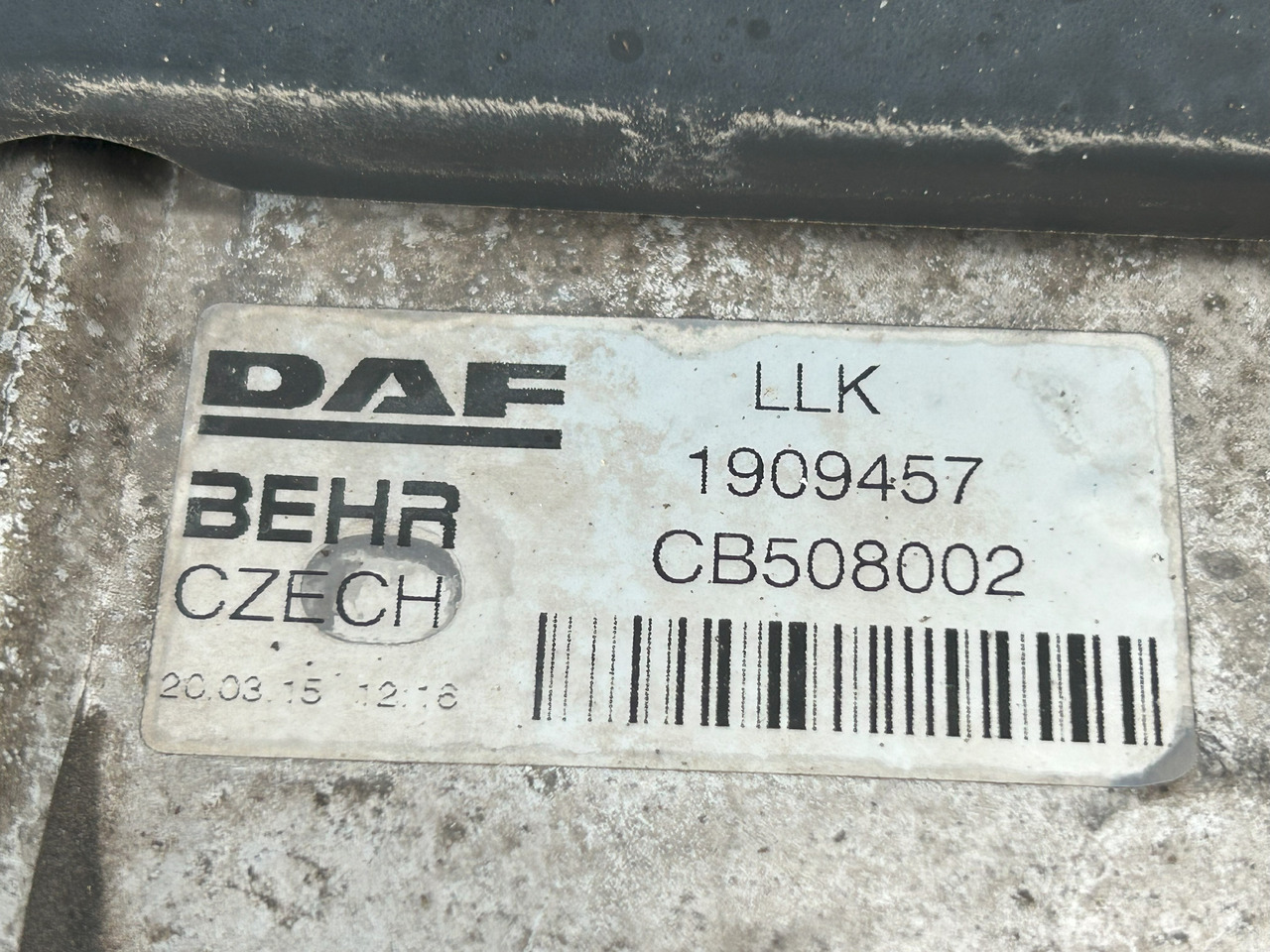 DAF CF EURO 6  COOLER SET - Радиатор для Грузовиков: фото 5 DAF CF EURO 6  COOLER SET - Радиатор для Грузовиков: фото 5