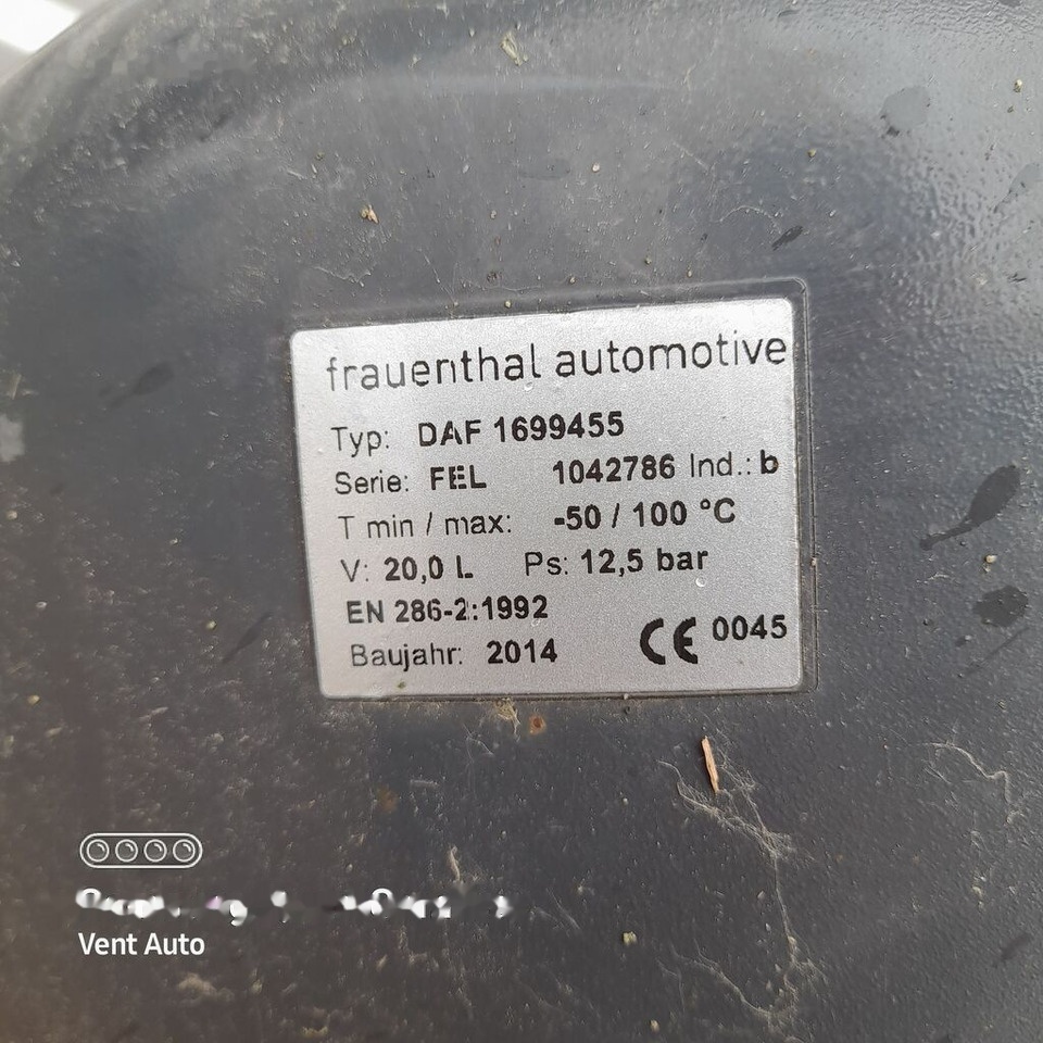 DAF XF 106 1699455 DAF 1699455 truck - Детали тормозной системы для Грузовиков: фото 2 DAF XF 106 1699455 DAF 1699455 truck - Детали тормозной системы для Грузовиков: фото 2