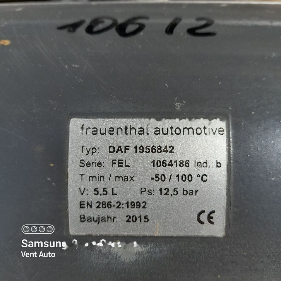 DAF XF 106 5,5L 1956842 DAF 1956842 truck - Детали тормозной системы для Грузовиков: фото 2 DAF XF 106 5,5L 1956842 DAF 1956842 truck - Детали тормозной системы для Грузовиков: фото 2