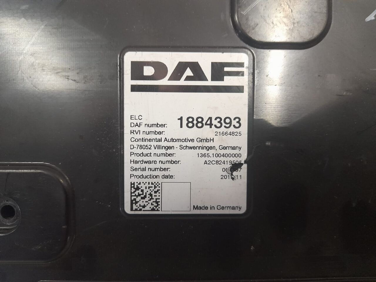 DAF XF 106 ELC DAF XF 106 truck - Блок управления для Грузовиков: фото 2 DAF XF 106 ELC DAF XF 106 truck - Блок управления для Грузовиков: фото 2