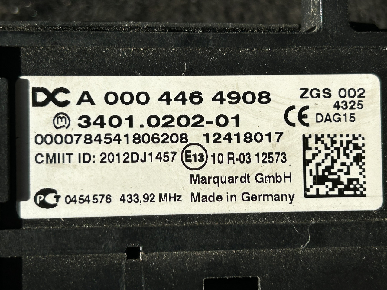 MERCEDES-BENZ ACTROS MP4 START/STOP IGNITION SWITCH - Приборная панель для Грузовиков: фото 5 MERCEDES-BENZ ACTROS MP4 START/STOP IGNITION SWITCH - Приборная панель для Грузовиков: фото 5