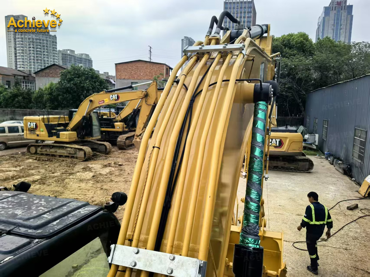 Гусеничный экскаватор CATERPILLAR 2021 3100h 323GX Net Power - ISO 9249 123.7 kW Operating weight 21800 kg Maximum digging depth 6660 mm【ACHIEVE】 TOP CONDITION!!!: фото 16 Гусеничный экскаватор CATERPILLAR 2021 3100h 323GX Net Power - ISO 9249 123.7 kW Operating weight 21800 kg Maximum digging depth 6660 mm【ACHIEVE】 TOP CONDITION!!!: фото 16