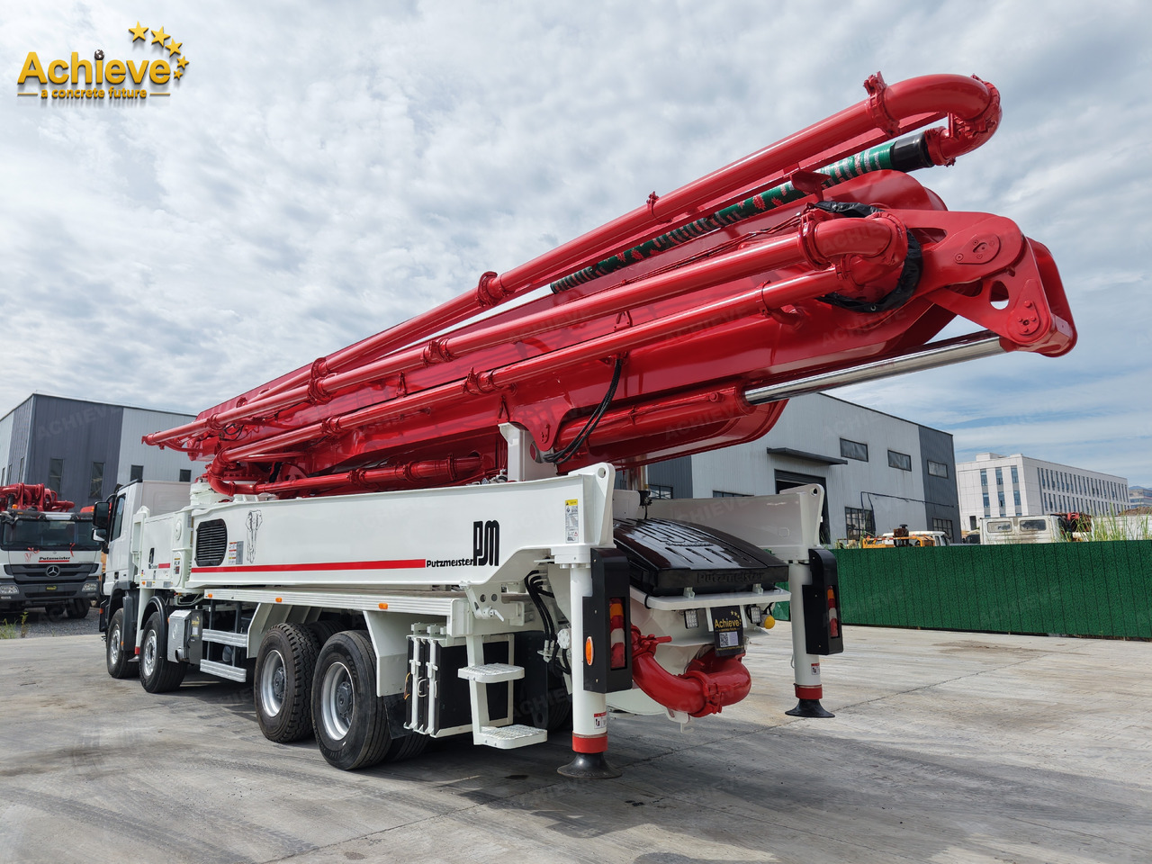 Автобетононасос Putzmeister Putzmeister  M56-4RZ Actros 4141Mercedes-Benz Concrete pump truck 【ACHIEVE】TOP CONDITION!!!: фото 24