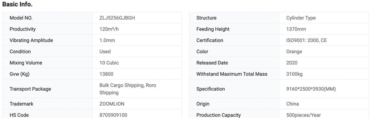 Zoomlion Zoomlion ZLJ5312GJBHT5E four-axle 12F S 【ACHIEVE】TOP CONDITION!!! в лизинг Zoomlion Zoomlion ZLJ5312GJBHT5E four-axle 12F S 【ACHIEVE】TOP CONDITION!!!: фото 14