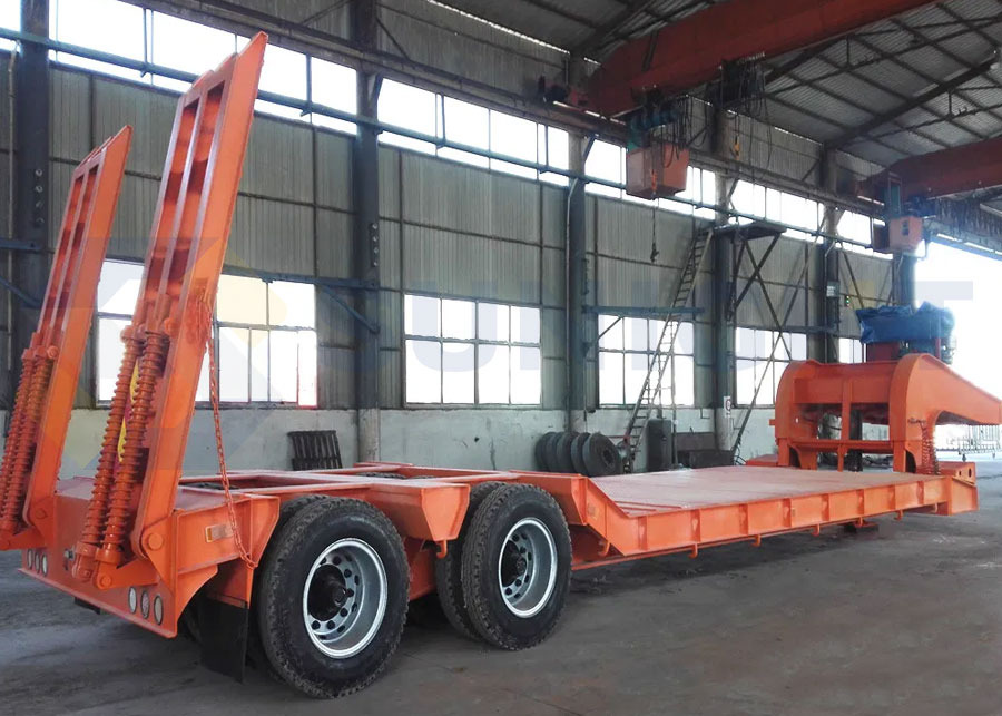 New Lowbed Semi Trailer 2 Axle, 3Axle, 4-8 Axle New Lowbed Semi Trailer for Transport construction & large equipments - Самосвальный полуприцеп: фото 3 New Lowbed Semi Trailer 2 Axle, 3Axle, 4-8 Axle New Lowbed Semi Trailer for Transport construction & large equipments - Самосвальный полуприцеп: фото 3