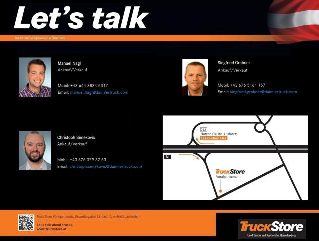 Mercedes-Benz Actros 2543L EXII/EXIII, FL - Грузовик-шасси: фото 2 Mercedes-Benz Actros 2543L EXII/EXIII, FL - Грузовик-шасси: фото 2