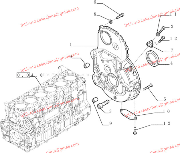 FPT IVECO CASE Cursor13 F3BE0684A B001 504003647 flywheel cover 500324441 - Маховик: фото 1 FPT IVECO CASE Cursor13 F3BE0684A B001 504003647 flywheel cover 500324441 - Маховик: фото 1