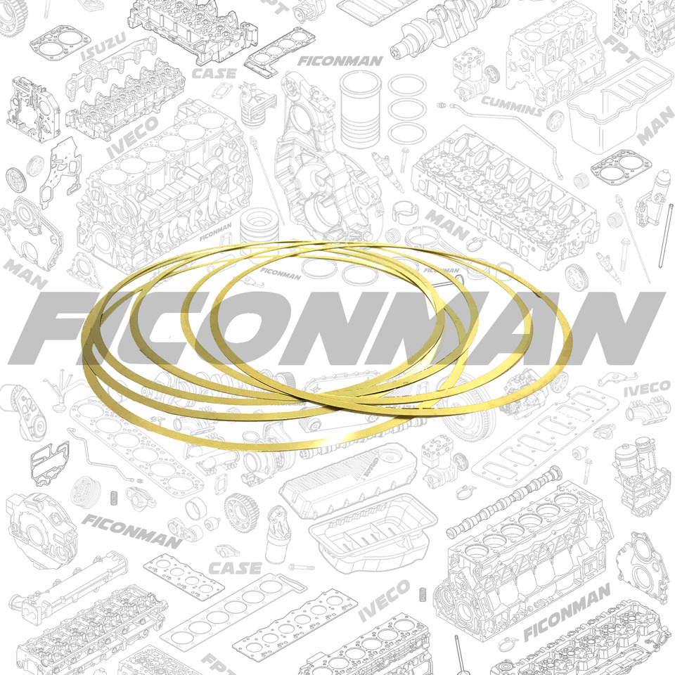 FPT IVECO CASE Cursor9 F2CFE614A*B041/F2CGE614F*V004 5802431166 CYLINDER LINER WASHER0.08mm/0.1mm/0.12mm/0.14mm/504128648 504128649 504128650 504128651 - Поршень/ Кольцо/ Втулка для Грузовиков: фото 1 FPT IVECO CASE Cursor9 F2CFE614A*B041/F2CGE614F*V004 5802431166 CYLINDER LINER WASHER0.08mm/0.1mm/0.12mm/0.14mm/504128648 504128649 504128650 504128651 - Поршень/ Кольцо/ Втулка для Грузовиков: фото 1