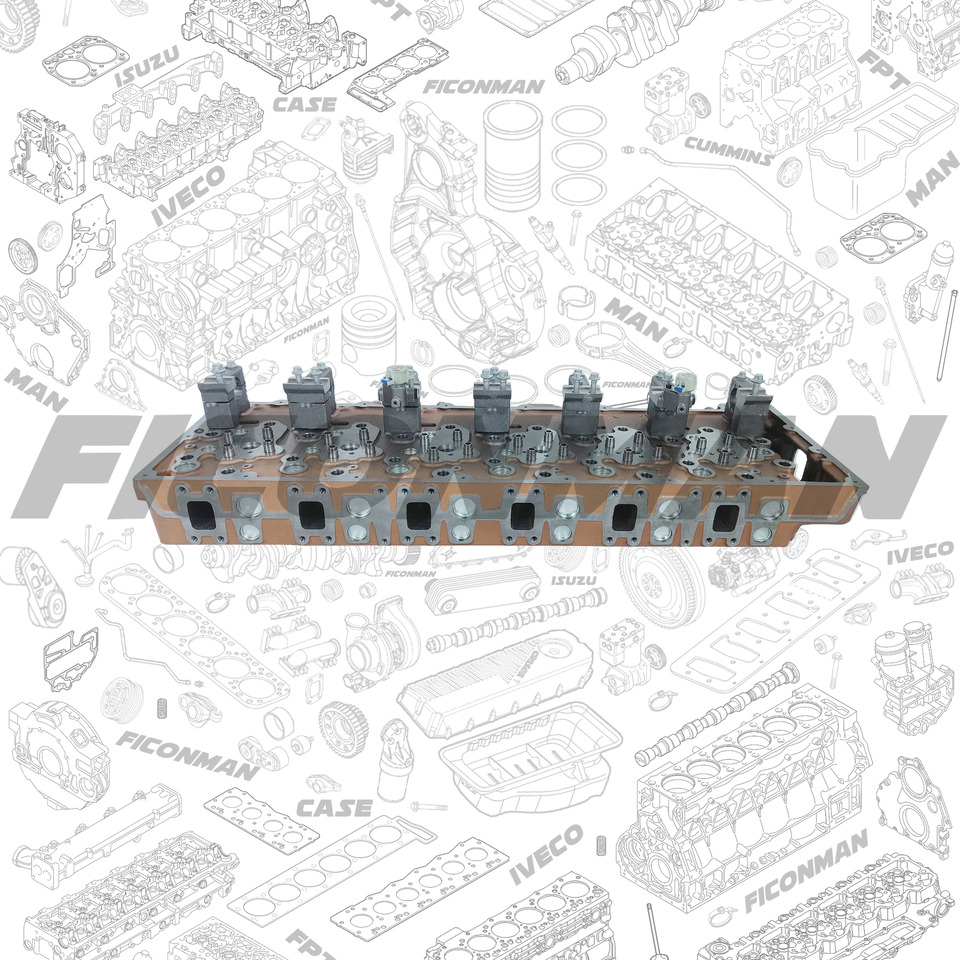 Ford Ford Trucks F-MAX ECOTORQ 12.7L CYLINDER HEAD GC466050APN,GC46-6050-AP, GC466050AP,GC46-6050-AK,GC466050AK - Головка блока для Грузовиков: фото 1 Ford Ford Trucks F-MAX ECOTORQ 12.7L CYLINDER HEAD GC466050APN,GC46-6050-AP, GC466050AP,GC46-6050-AK,GC466050AK - Головка блока для Грузовиков: фото 1