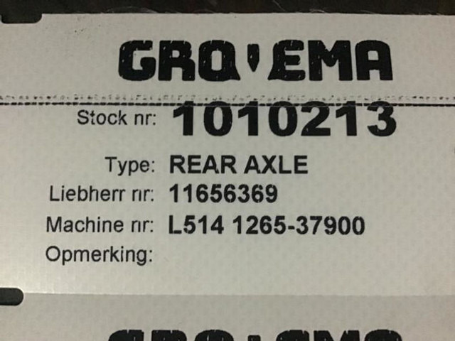 Ось и запчасти Liebherr Axle: фото 14