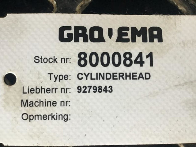 Liebherr Cylinderhead - Блок цилиндров: фото 3 Liebherr Cylinderhead - Блок цилиндров: фото 3